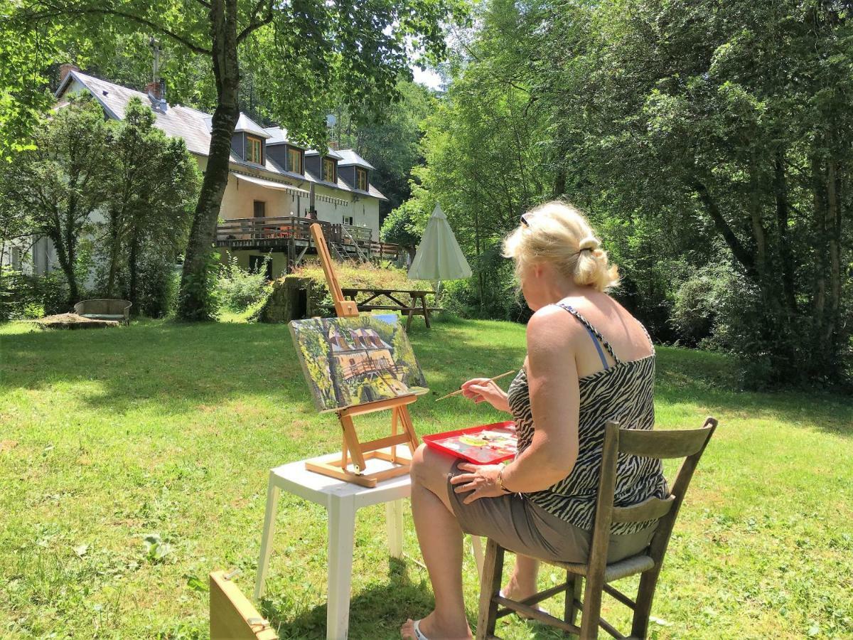 Moulin De La Fayolle Panzió Blot-l'Église Kültér fotó